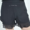 Elaine Chiffon Top & Short Set (Black)